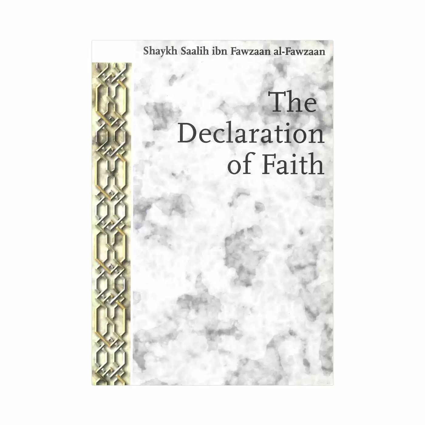 Declaration of faith Salafi Bookstore UK