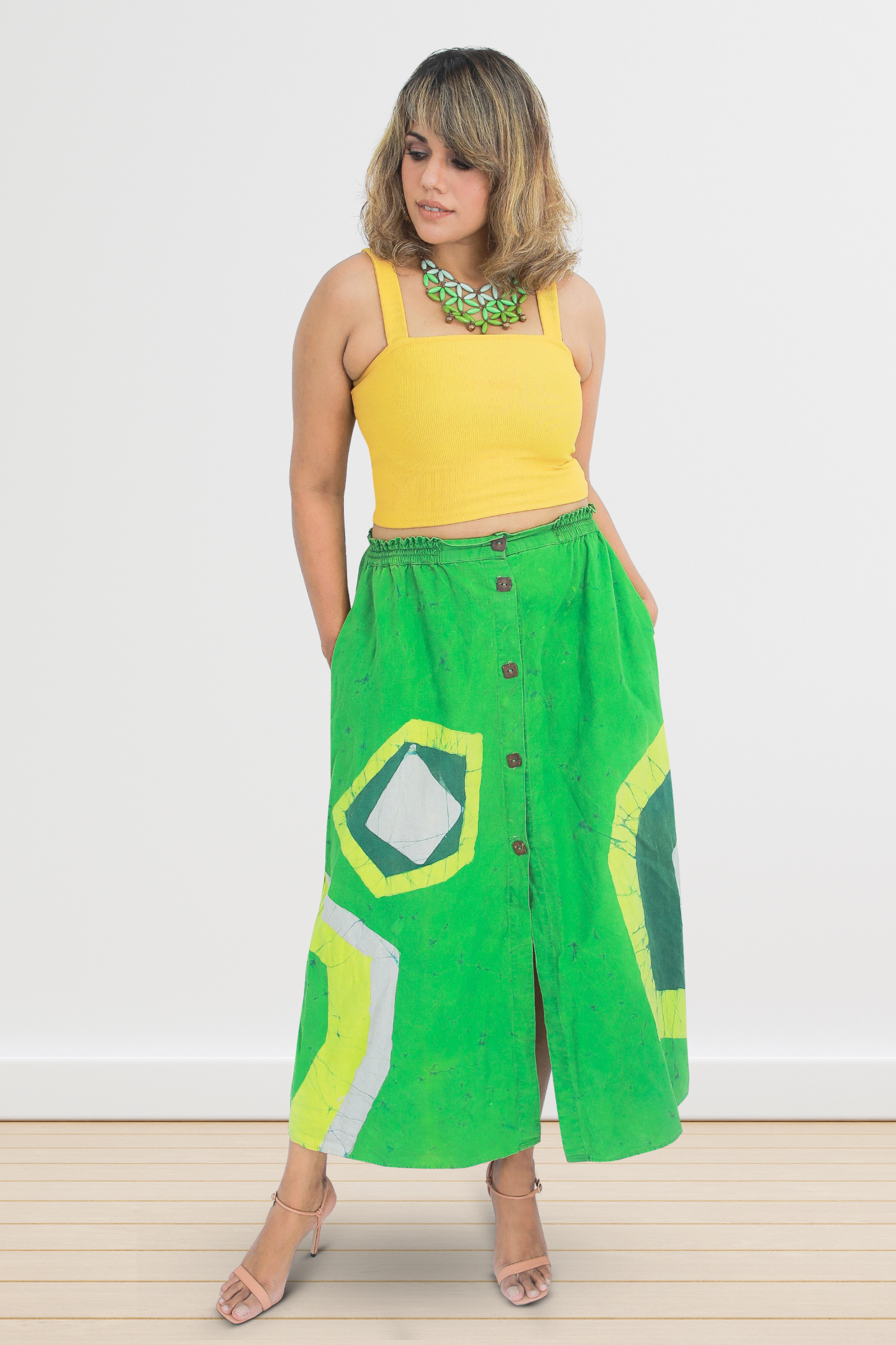 Buy LONG SKIRT Sri Lankan Batik Designs