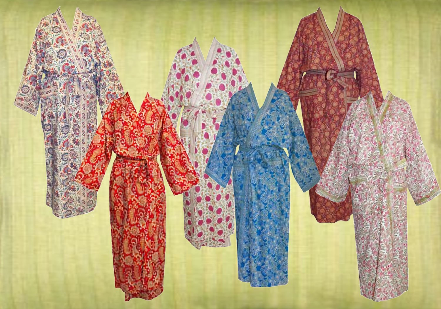 Dressing Gown Kimono Salago Totnes