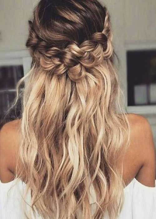 37 Penteados Meio preso Inspirações e Tutorial FÁCIL!