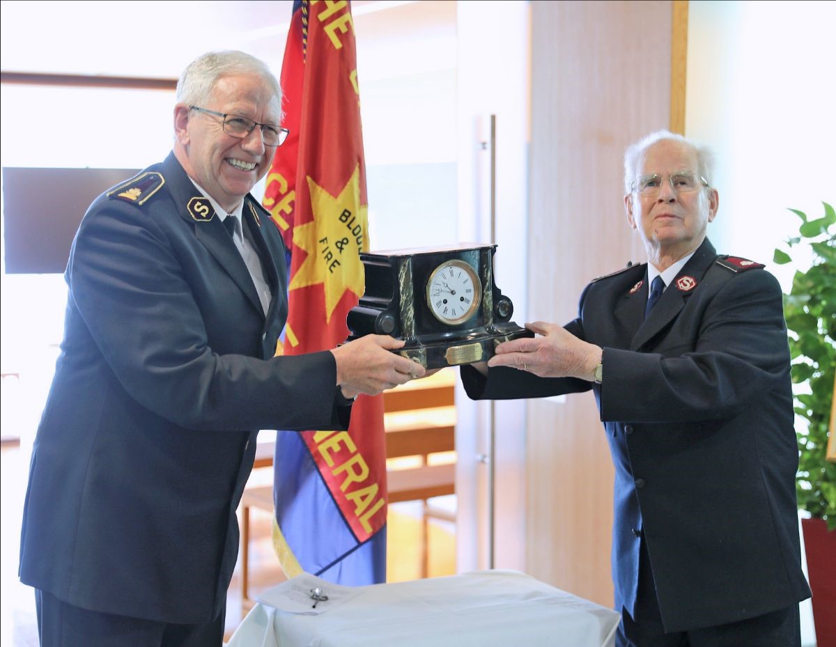 ‘The Founder’s Clock’ Given New Home at International Headquarters