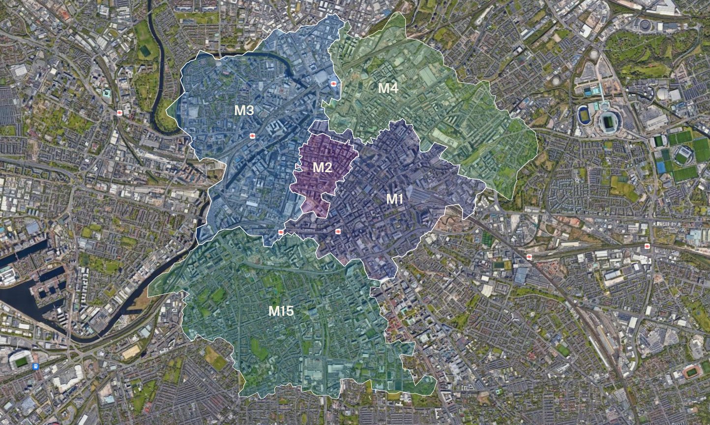 A Guide to Manchester’s Central Postcodes Salboy