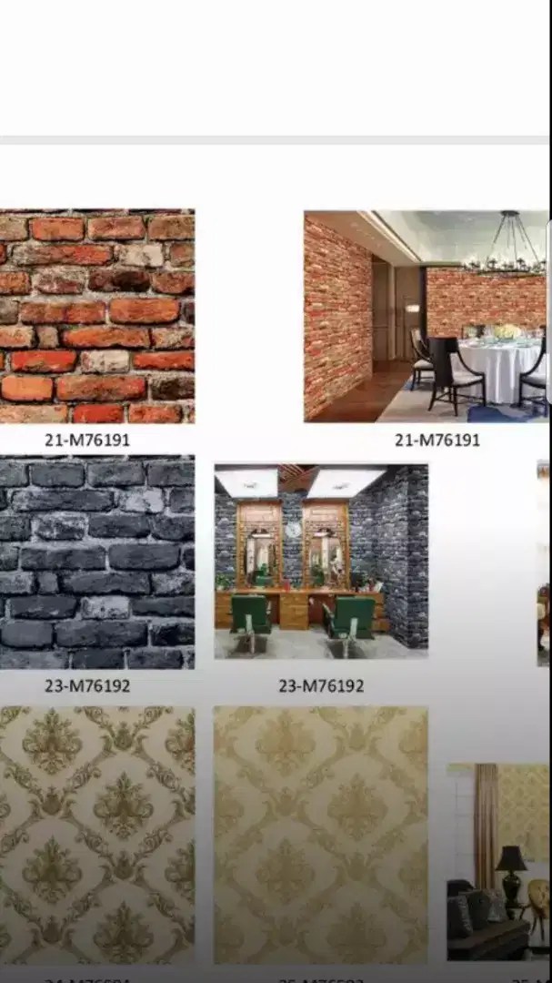 3D wallpaper with fitting 3,300