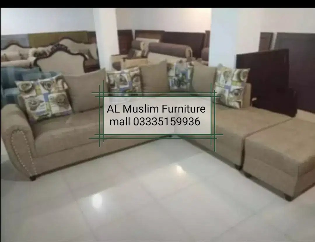Pretty style brand new L shape sofa set For Sale in Islamabad