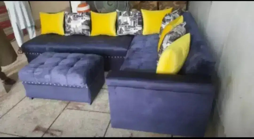 Pretty style brand new L shape sofa set For Sale in Islamabad