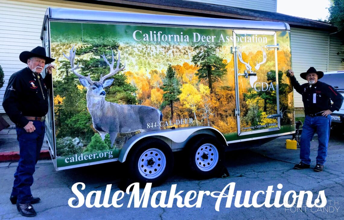 📣PUBLIC EVENT California Deer Association (CDA) Gold Country Banquet