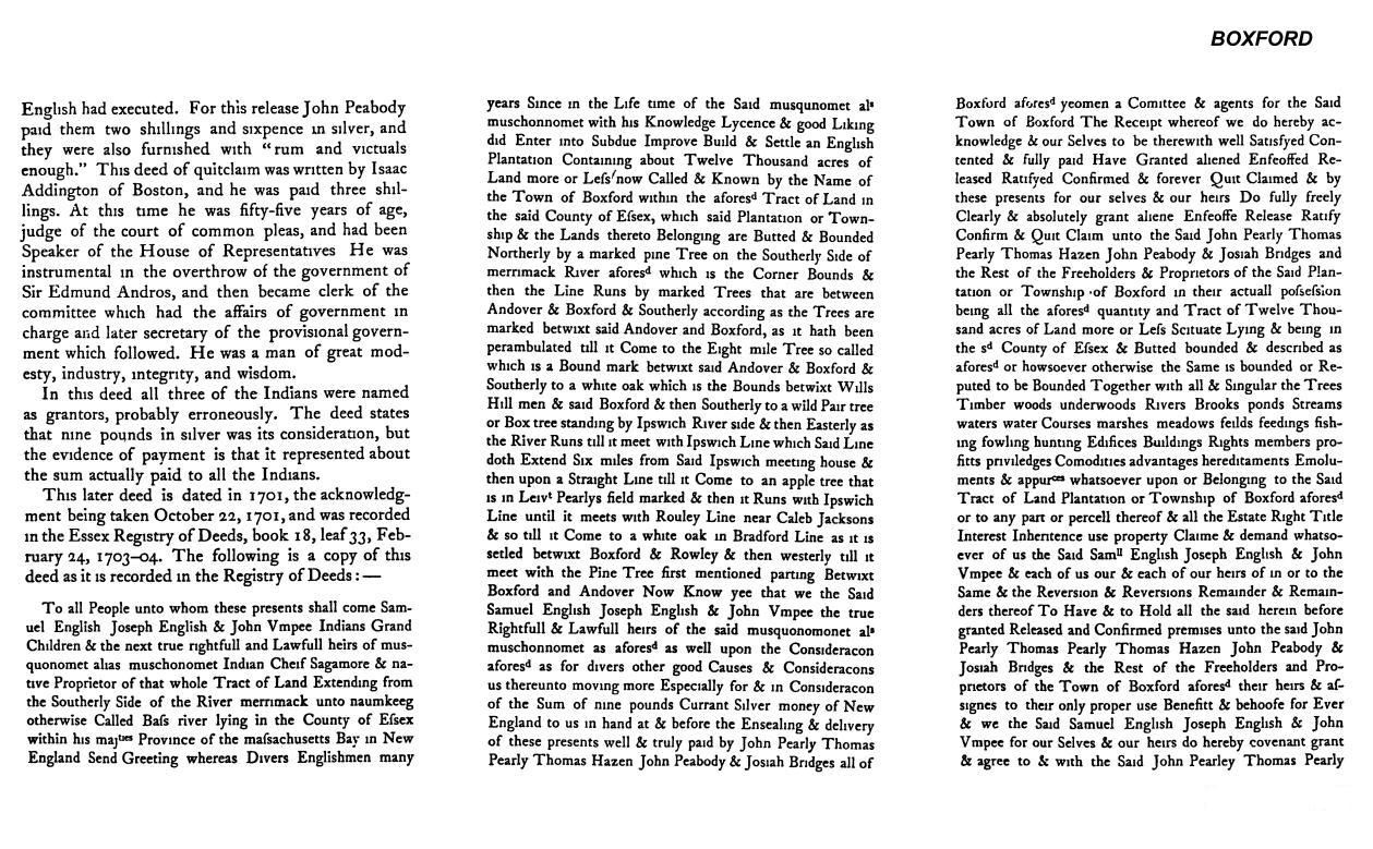 Native American Deeds