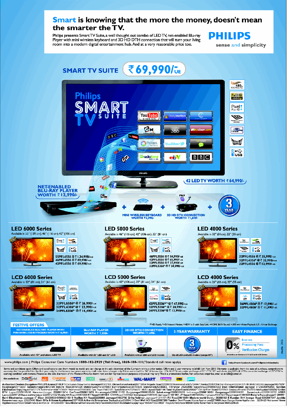 Philips Smart TV Suit - Festive Offers / Mumbai, New Delhi ...