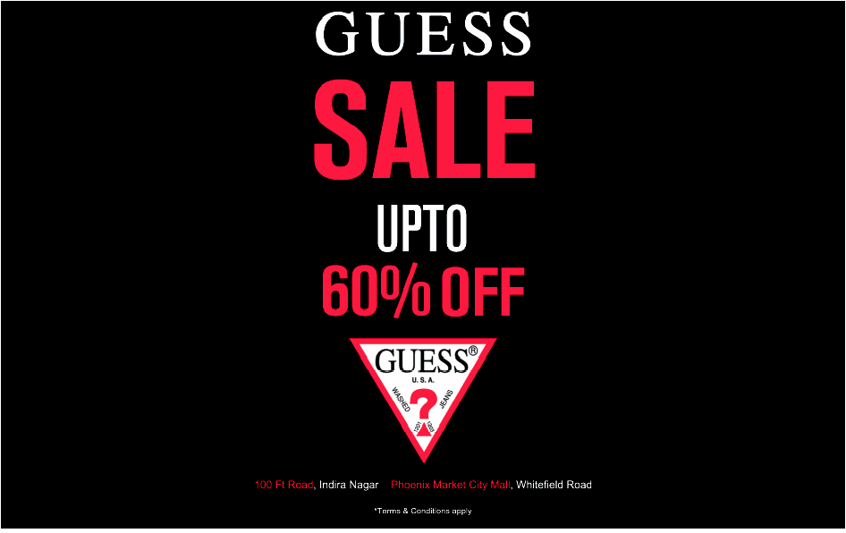 Guess Sale / Bangalore SaleRaja