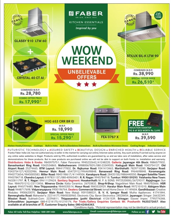 Faber Special Price Offers / Mumbai, New Delhi, Bangalore SaleRaja