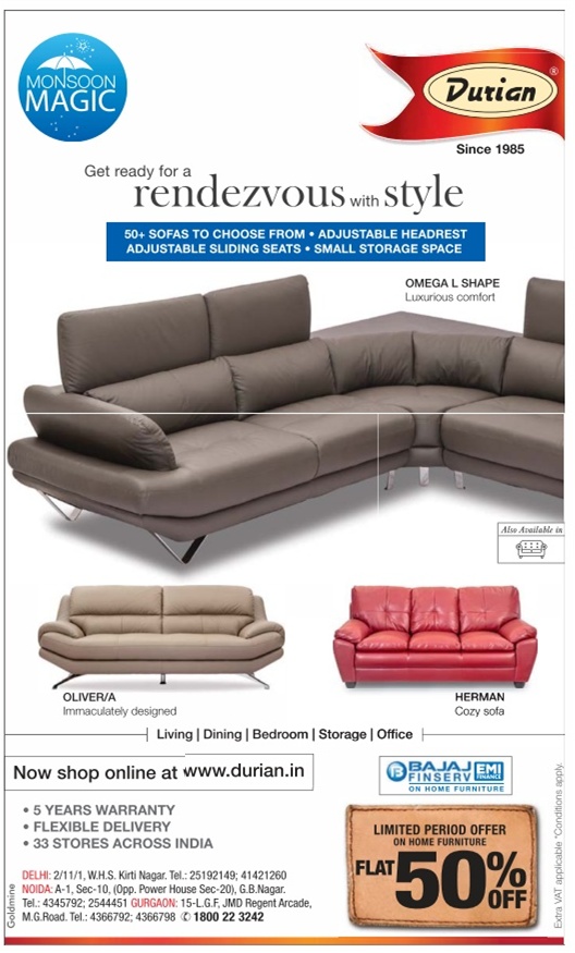Durian Furniture Sale / New Delhi SaleRaja
