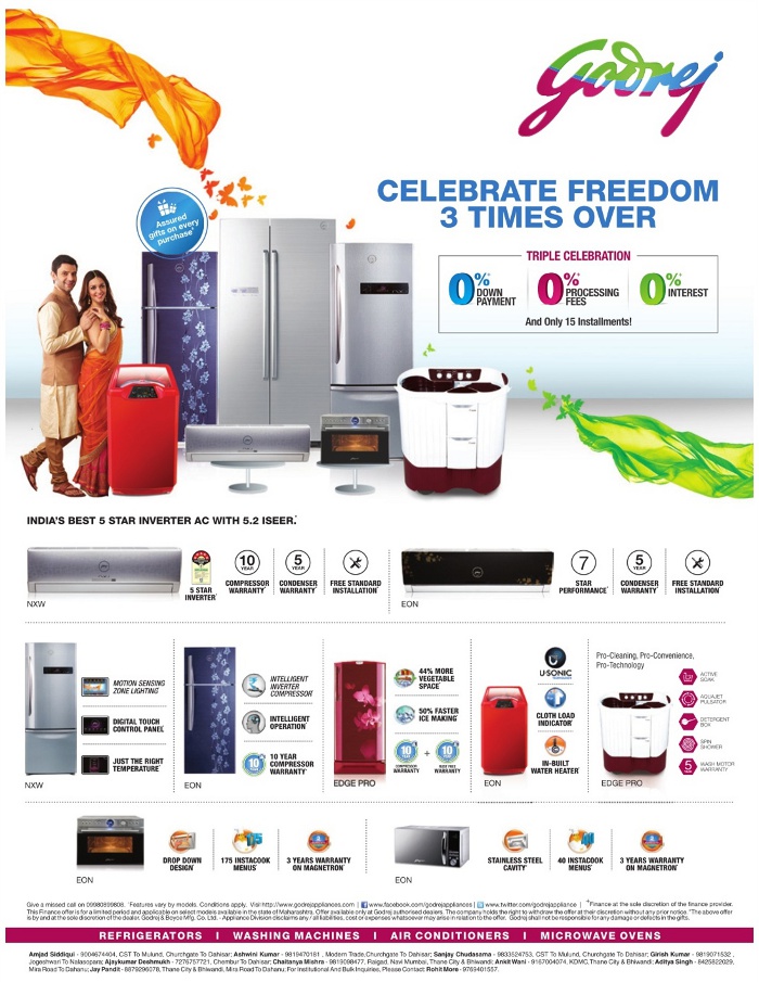 Godrej Appliances Sale / Mumbai SaleRaja