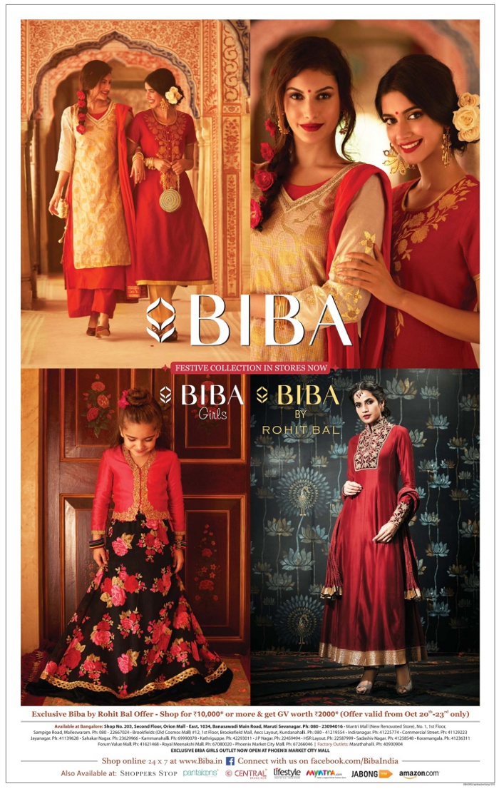Biba Sale / Bangalore SaleRaja