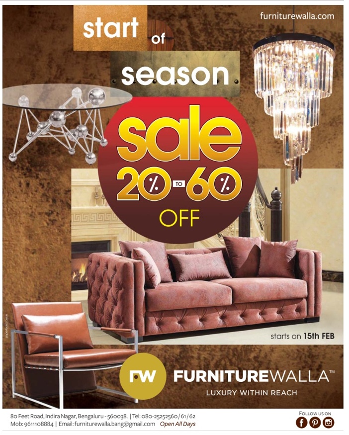 Furniturewalla Sale / Bangalore SaleRaja