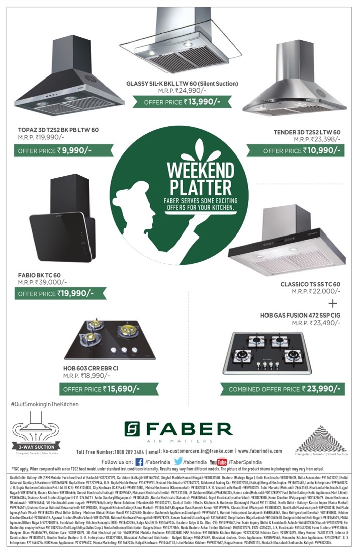 Faber Unbelievable Offers / Mumbai, New Delhi, Bangalore SaleRaja
