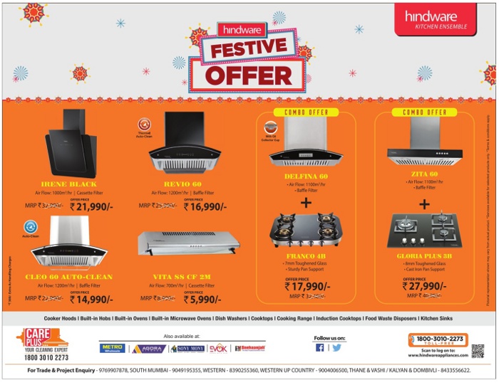 Hindware Kitchen Appliances Festive Offer / Mumbai SaleRaja