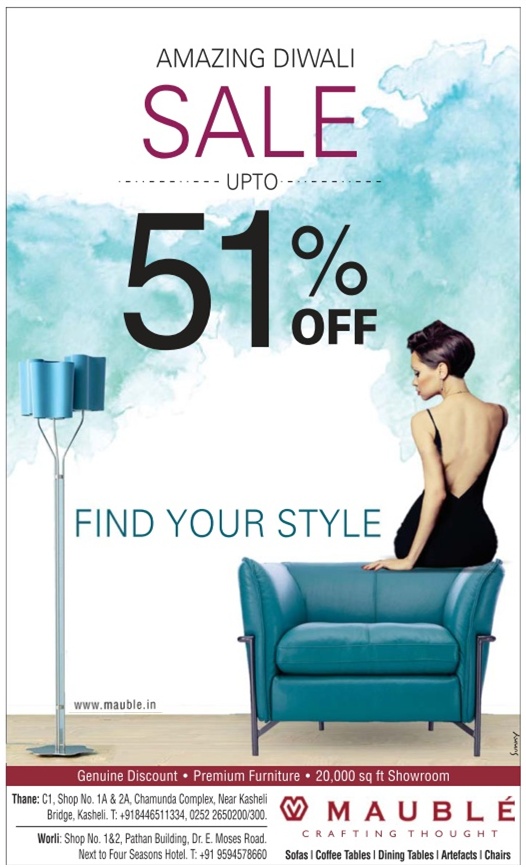 Mauble Furniture Sale / Mumbai SaleRaja