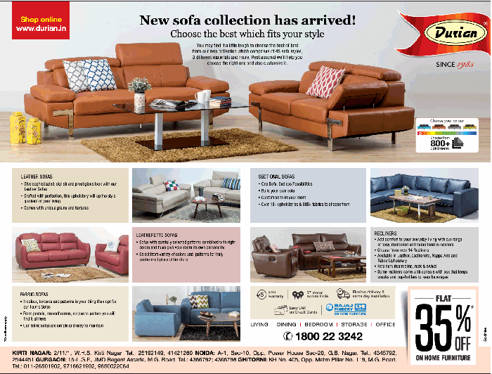 Durian Furniture Sale / New Delhi SaleRaja