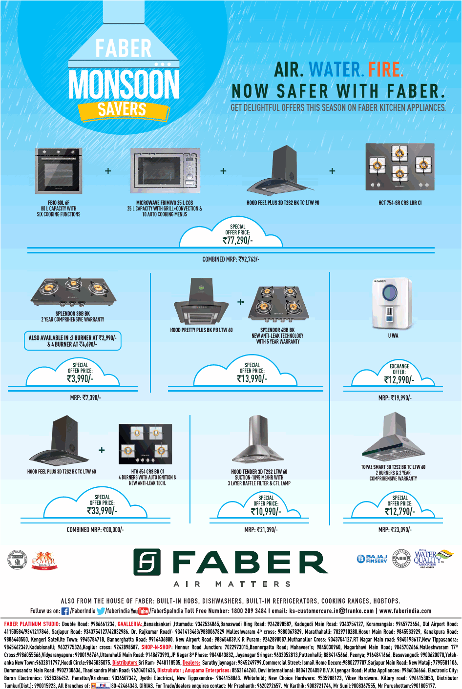 Faber Attractive Offers / Bangalore SaleRaja