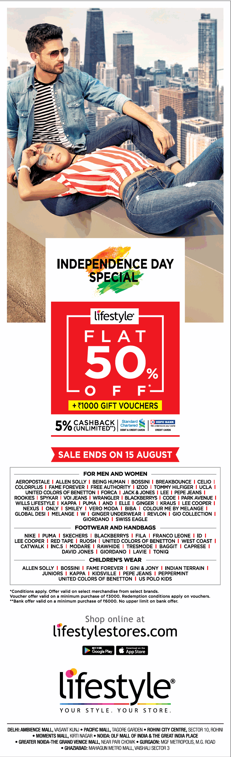 LifeStyle Sale / Mumbai, New Delhi, Bangalore SaleRaja