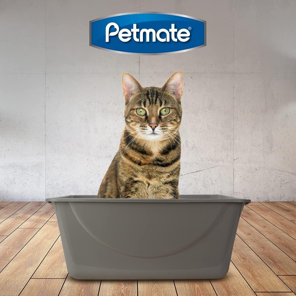 Petmate Open Cat Litter Box West Tech Shipping