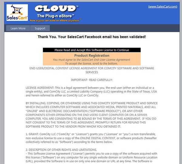 How to install a Free shopping cart into Facebook