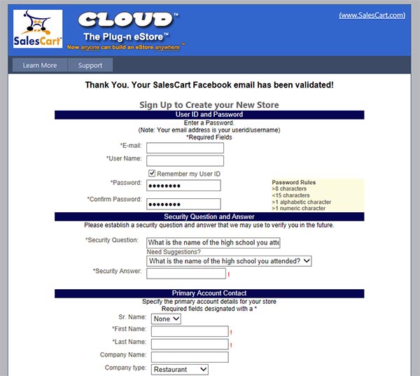 How to install a Free shopping cart into Facebook