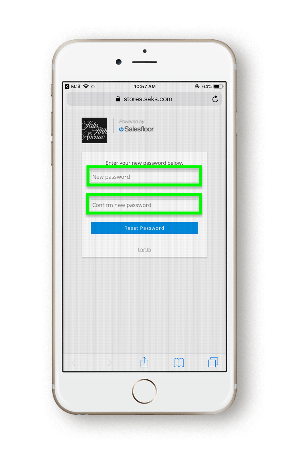 How do I reset my password? Salesfloor