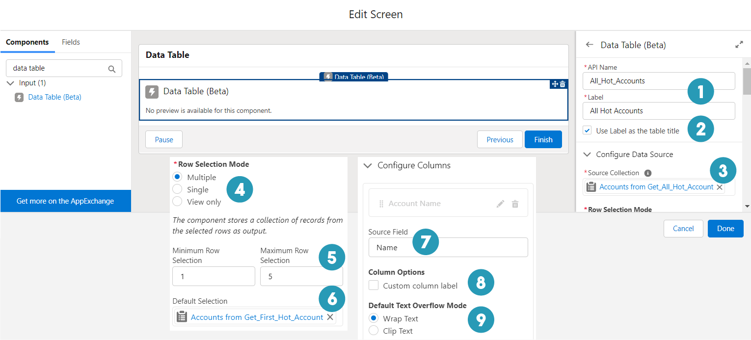 Flow How To Use Data Table Salesforce Flowsome!
