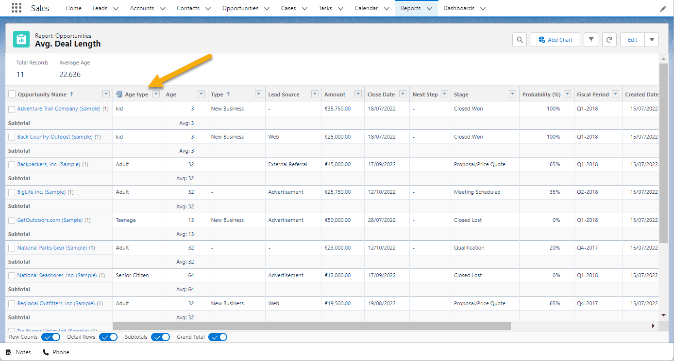 How to create report in salesforce tutorial] SalesForce FAQs