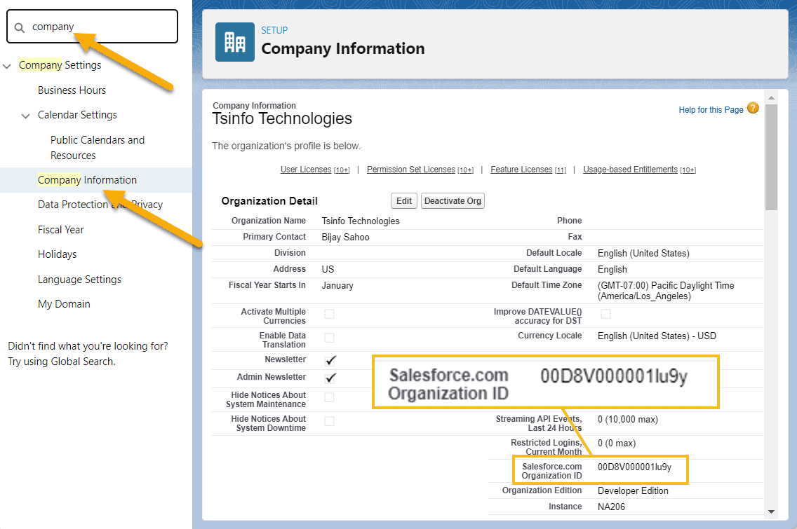 How to Find Salesforce Org ID? SalesForce FAQs