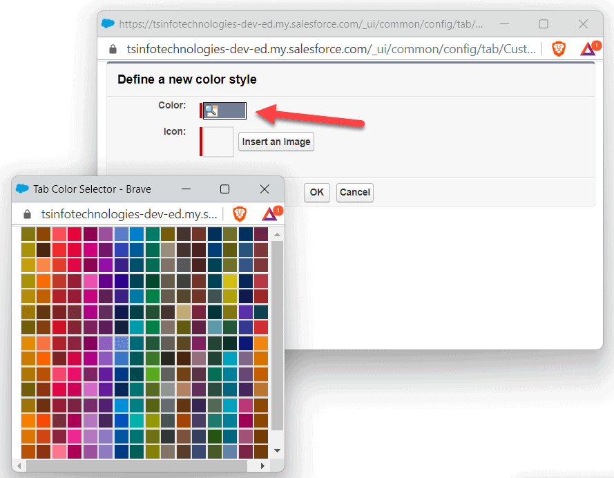 How to Set Tab Style in Salesforce Change Object Icon in Salesforce