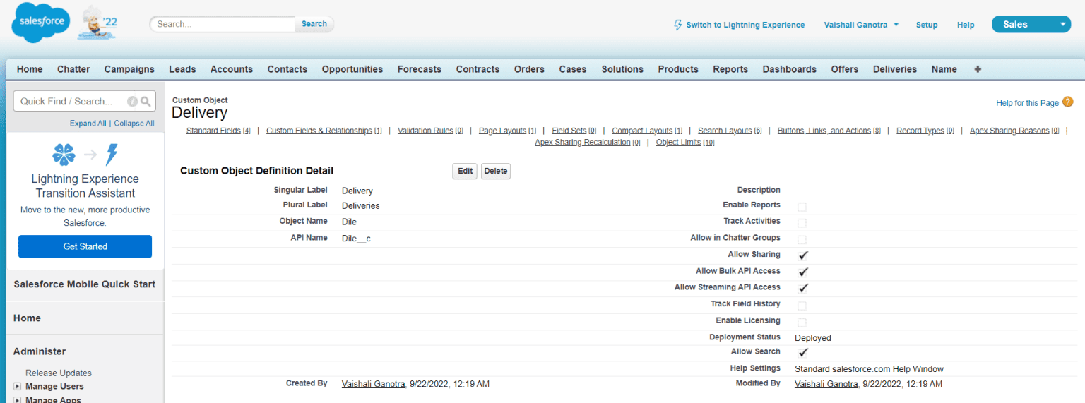 How to delete custom objects in salesforce SalesForce FAQs