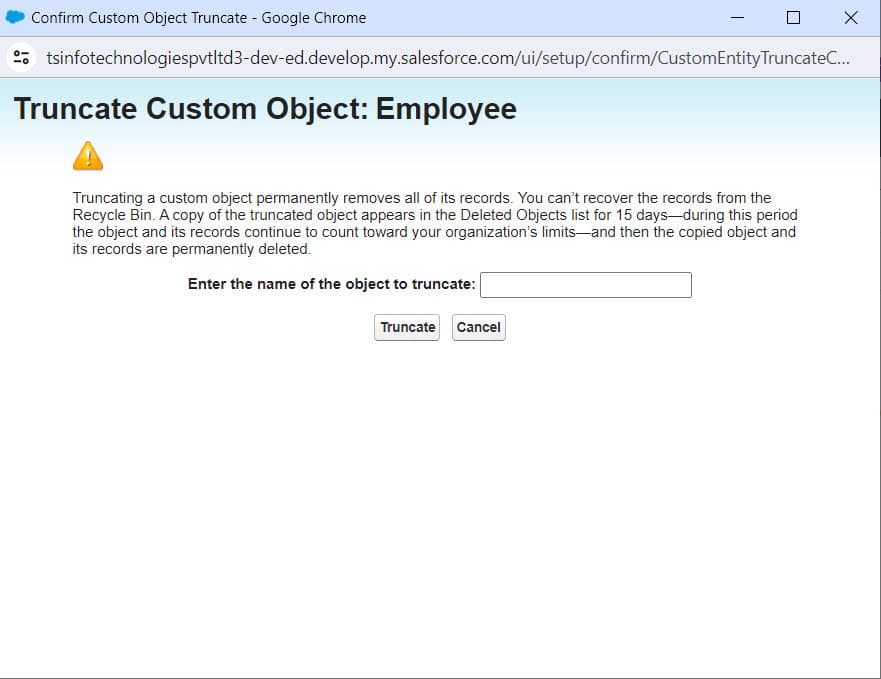 Delete Custom Object Salesforce SalesForce FAQs