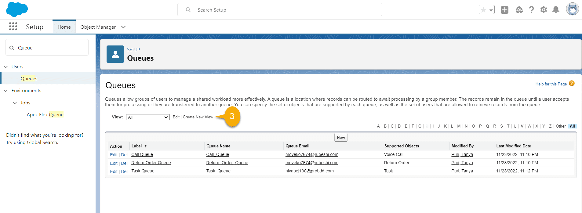 Create list view for queue in Salesforce [Lightning & Classic