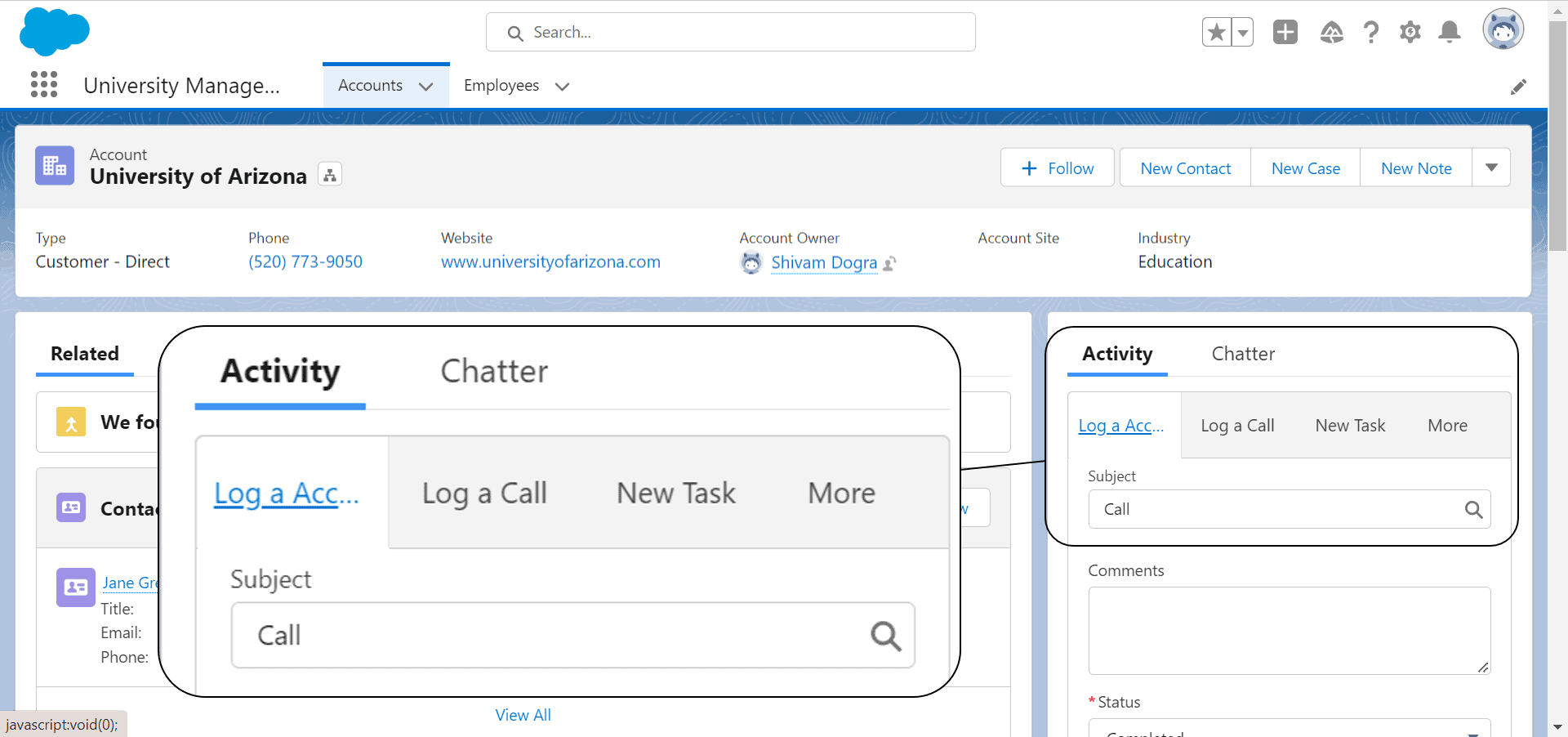 How to Customize Log a Call in Salesforce Lightning? SalesForce FAQs