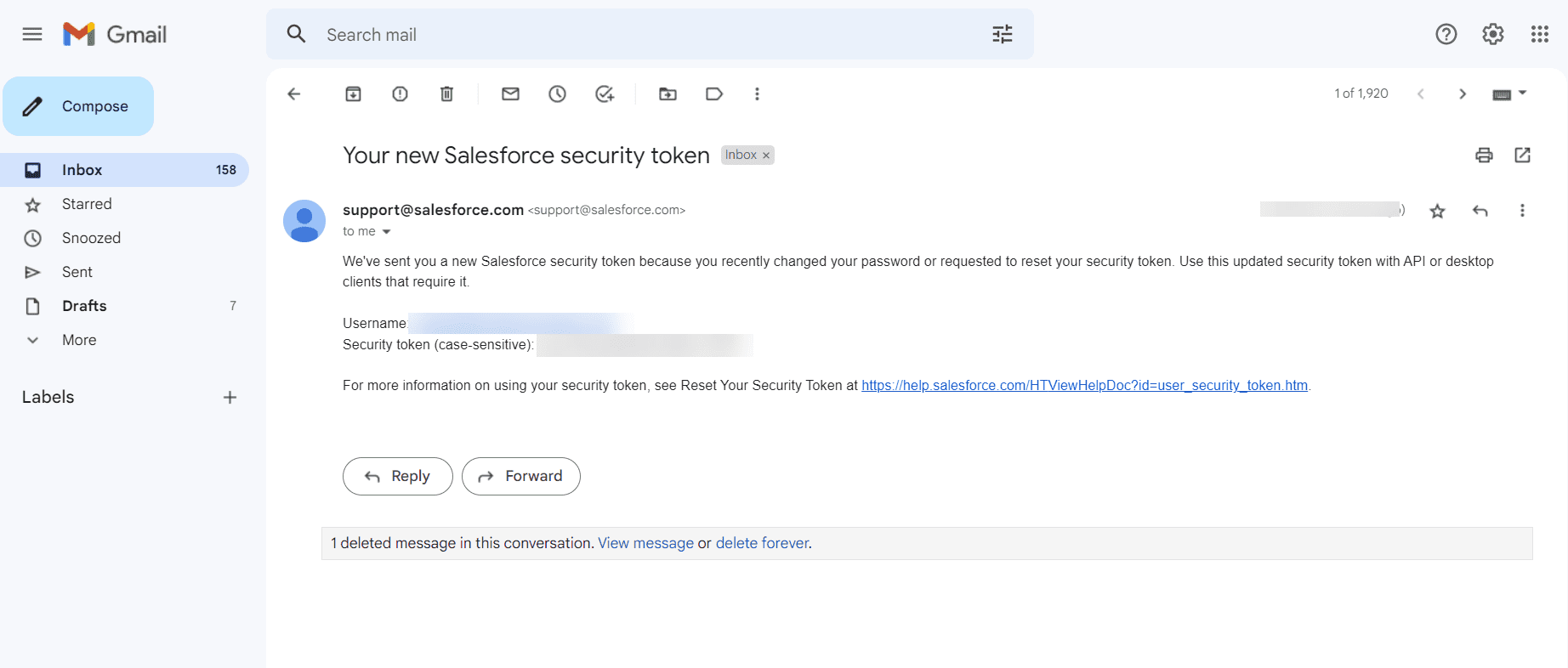 How to Get Security Token in Salesforce SalesForce FAQs