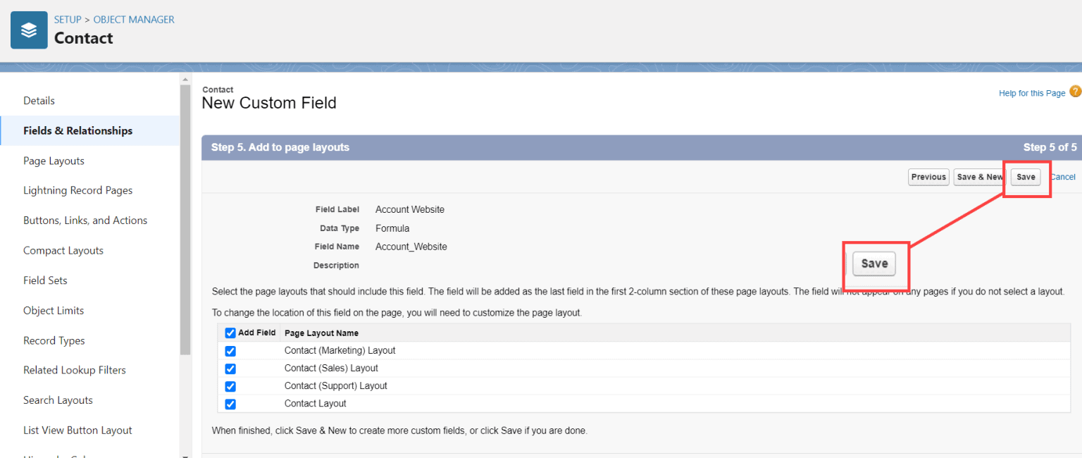 Cross Object Formula Field in Salesforce SalesForce FAQs