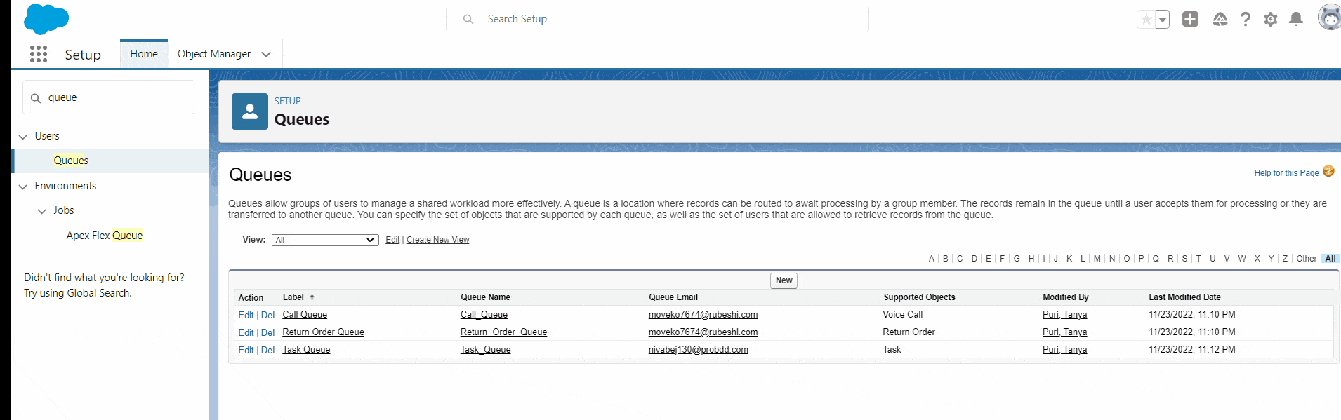 Create list view for queue in Salesforce [Lightning & Classic