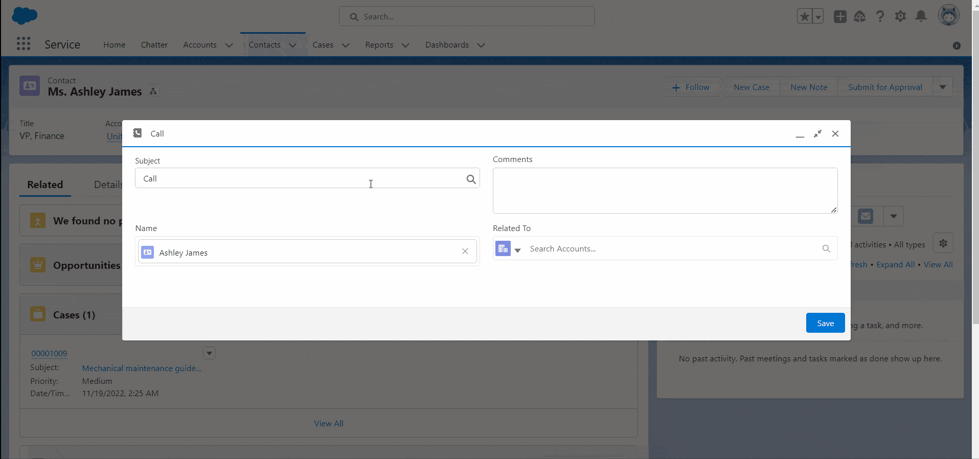 Log a Call Salesforce SalesForce FAQs
