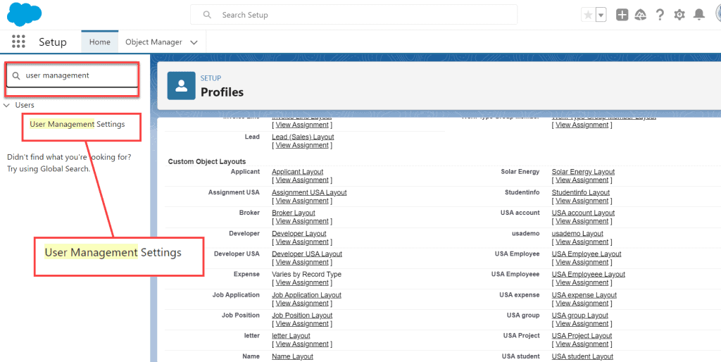 Enhance Profile View Salesforce SalesForce FAQs