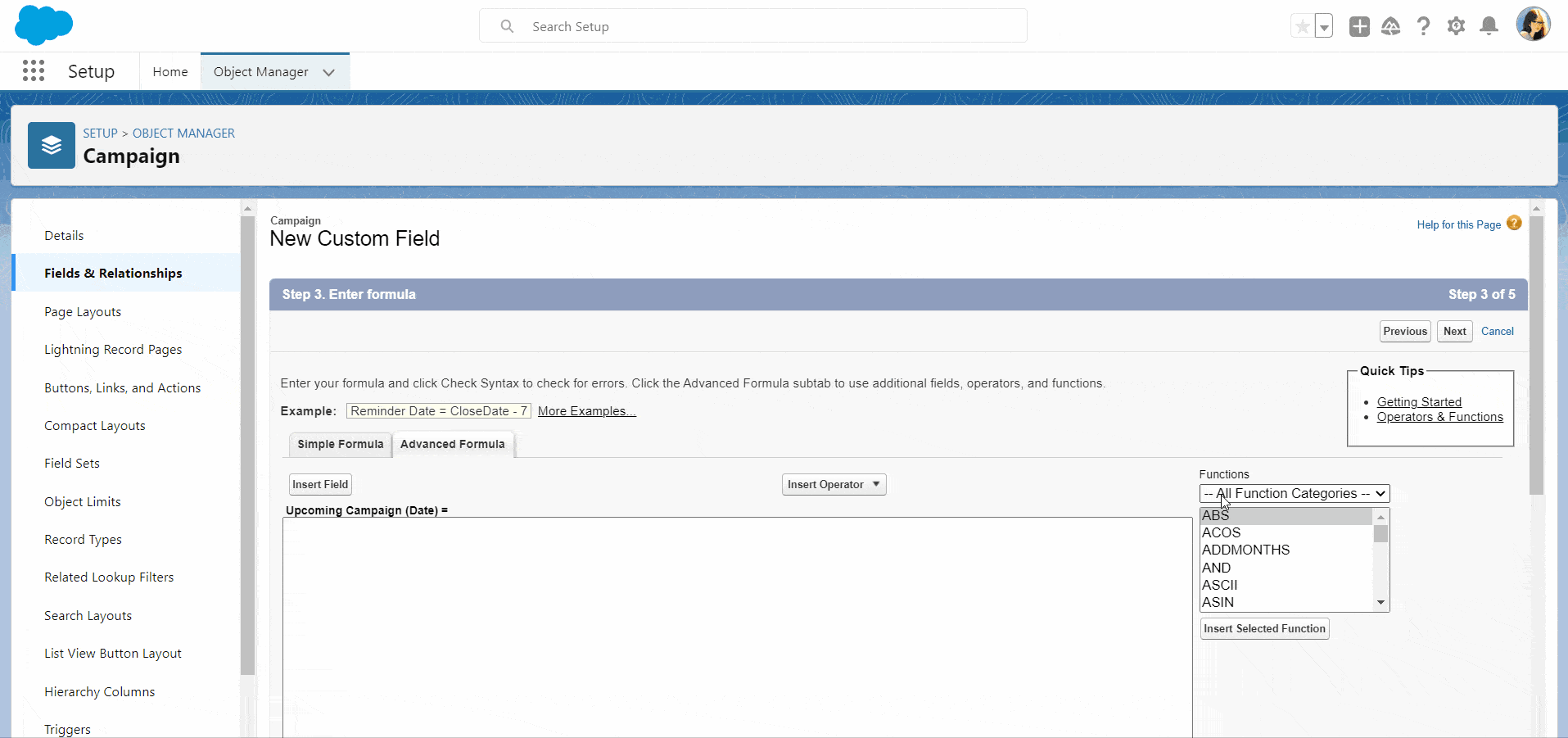 addmonths Salesforce Salesforce Formula Add Months to Date SalesForce FAQs