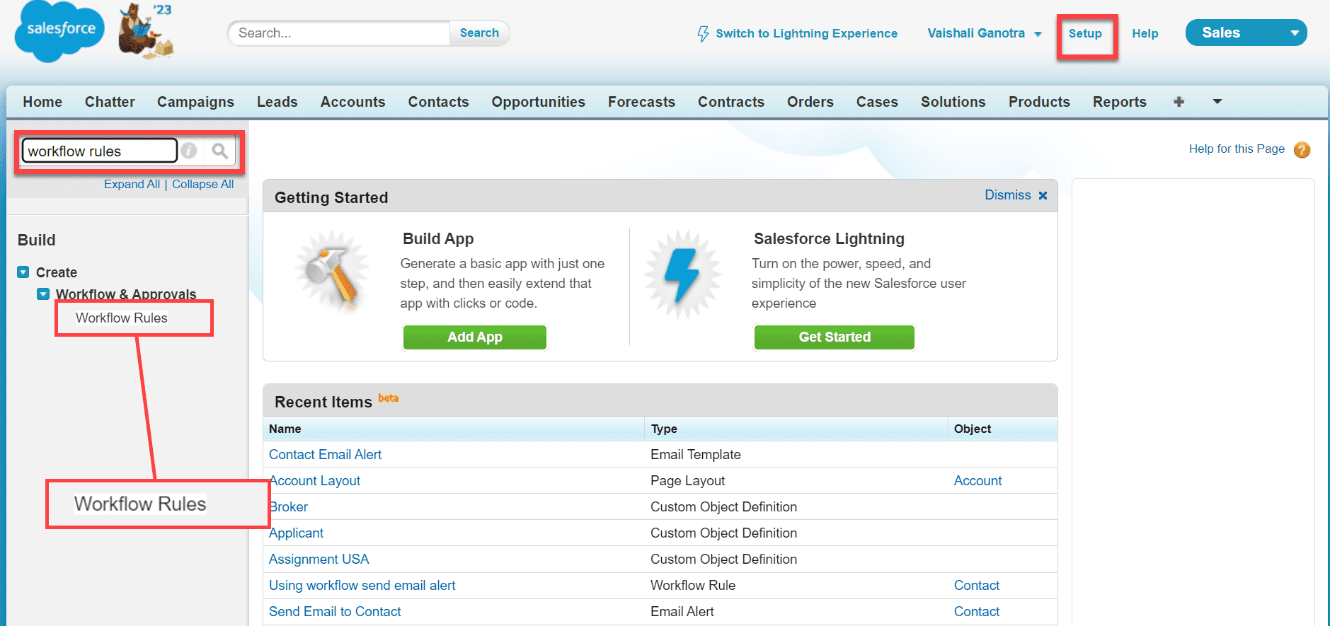 How to Send Email Alerts using Workflow Rule in Salesforce SalesForce