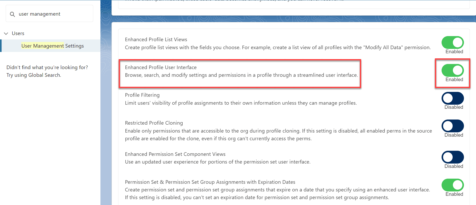 Enhance Profile View Salesforce SalesForce FAQs