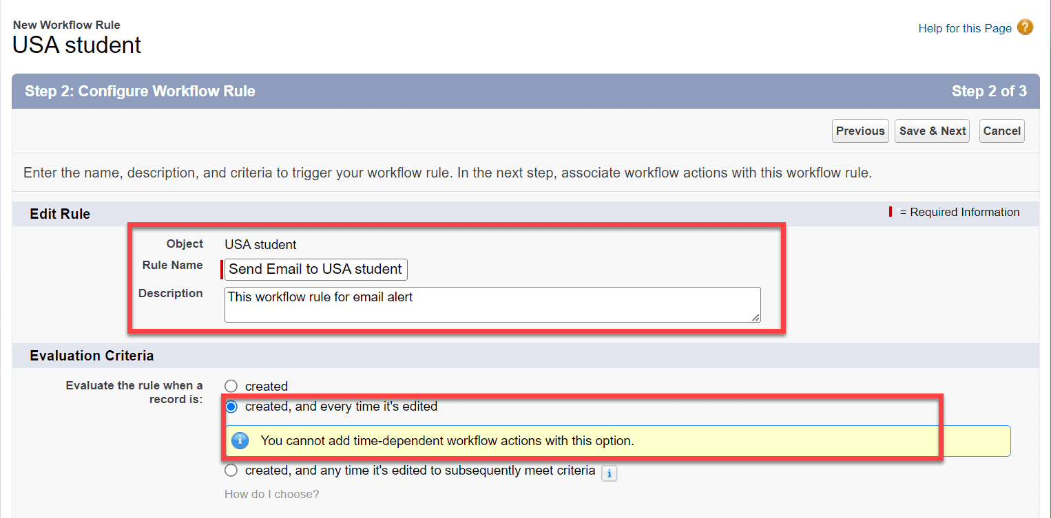 How to Send Email Alerts using Workflow Rule in Salesforce SalesForce