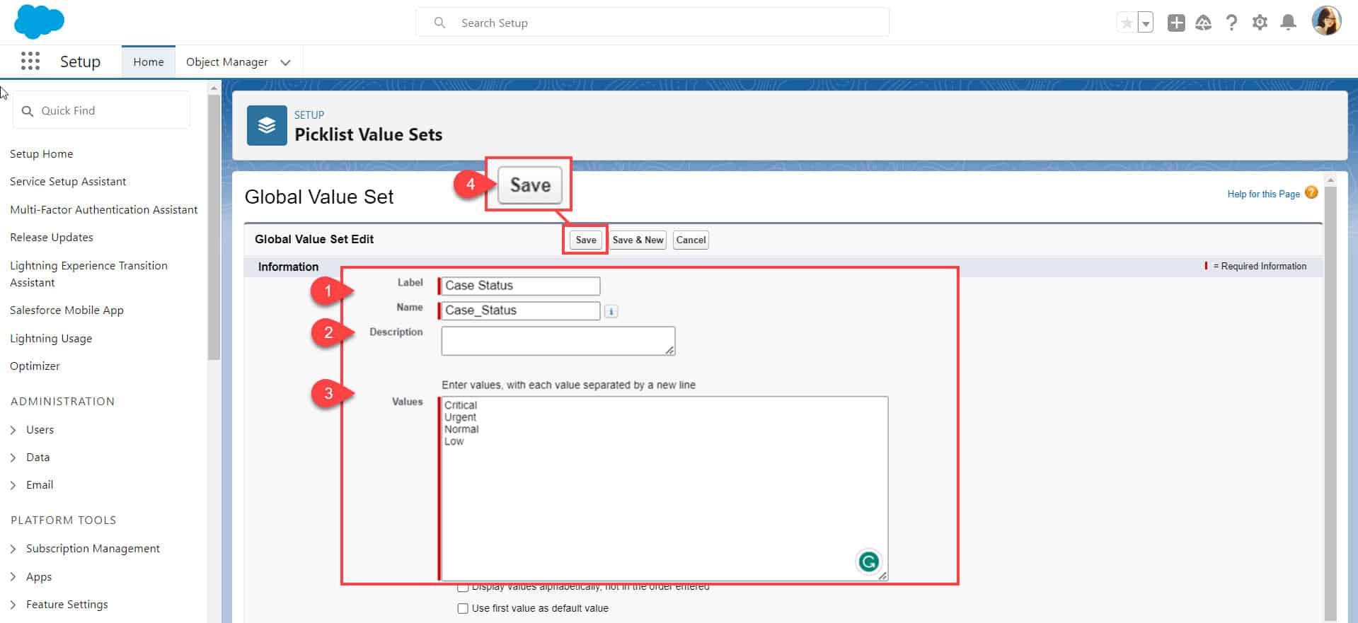 How to Create Global Picklist Value Set in Salesforce SalesForce FAQs