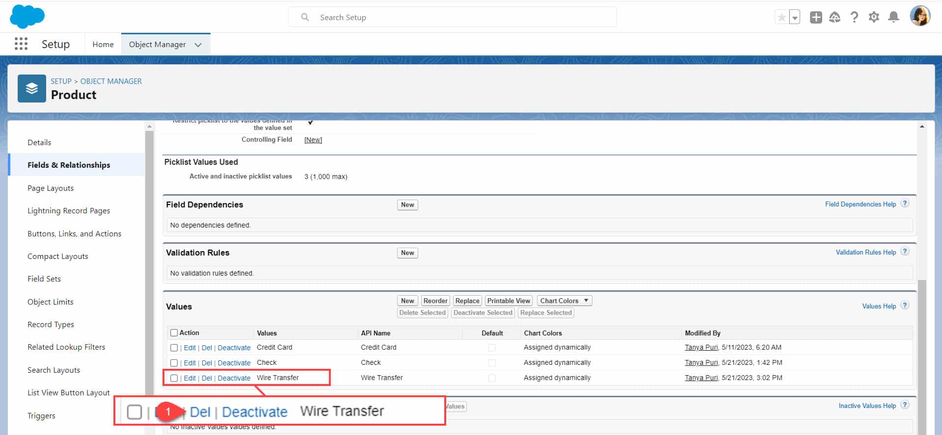 How to delete picklist value in Salesforce SalesForce FAQs