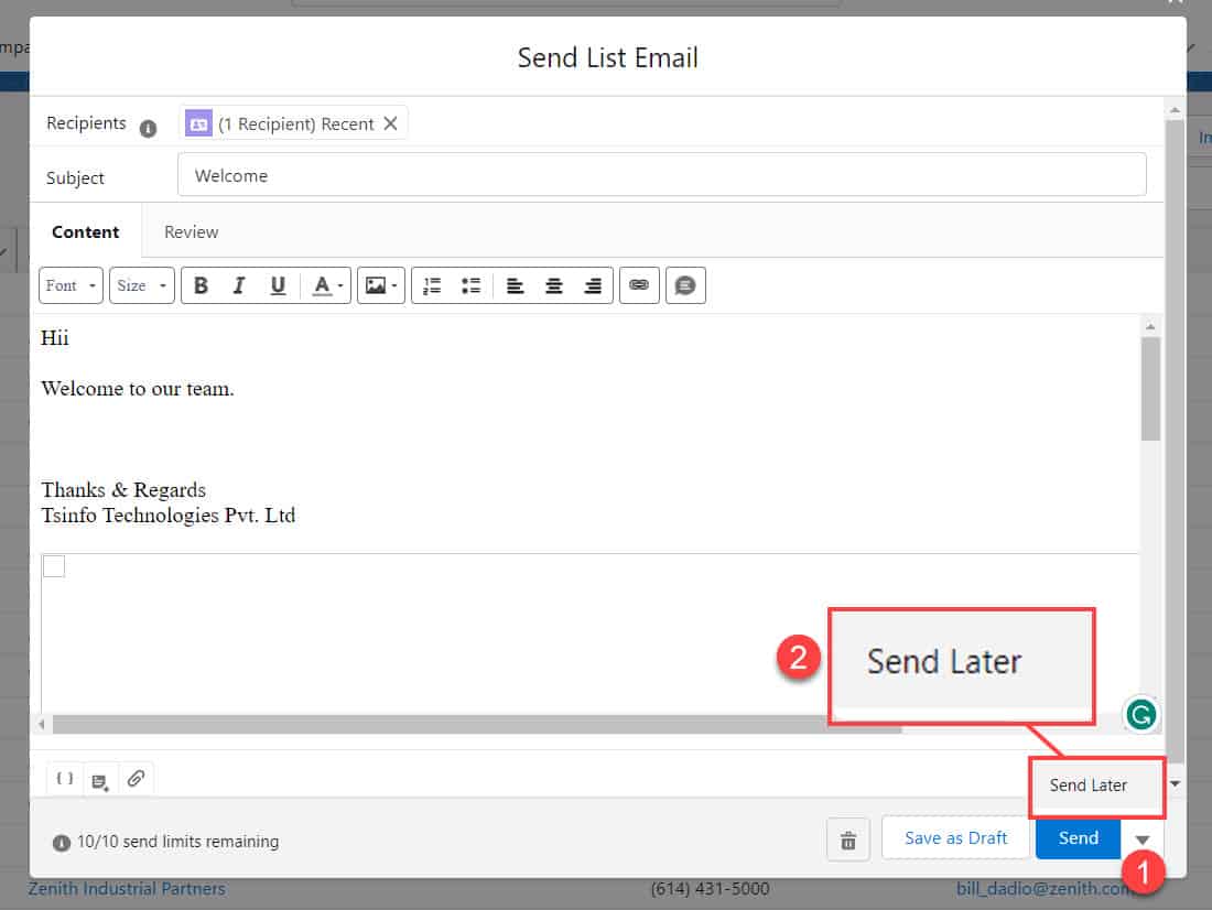 How to Schedule Send Email in Salesforce SalesForce FAQs