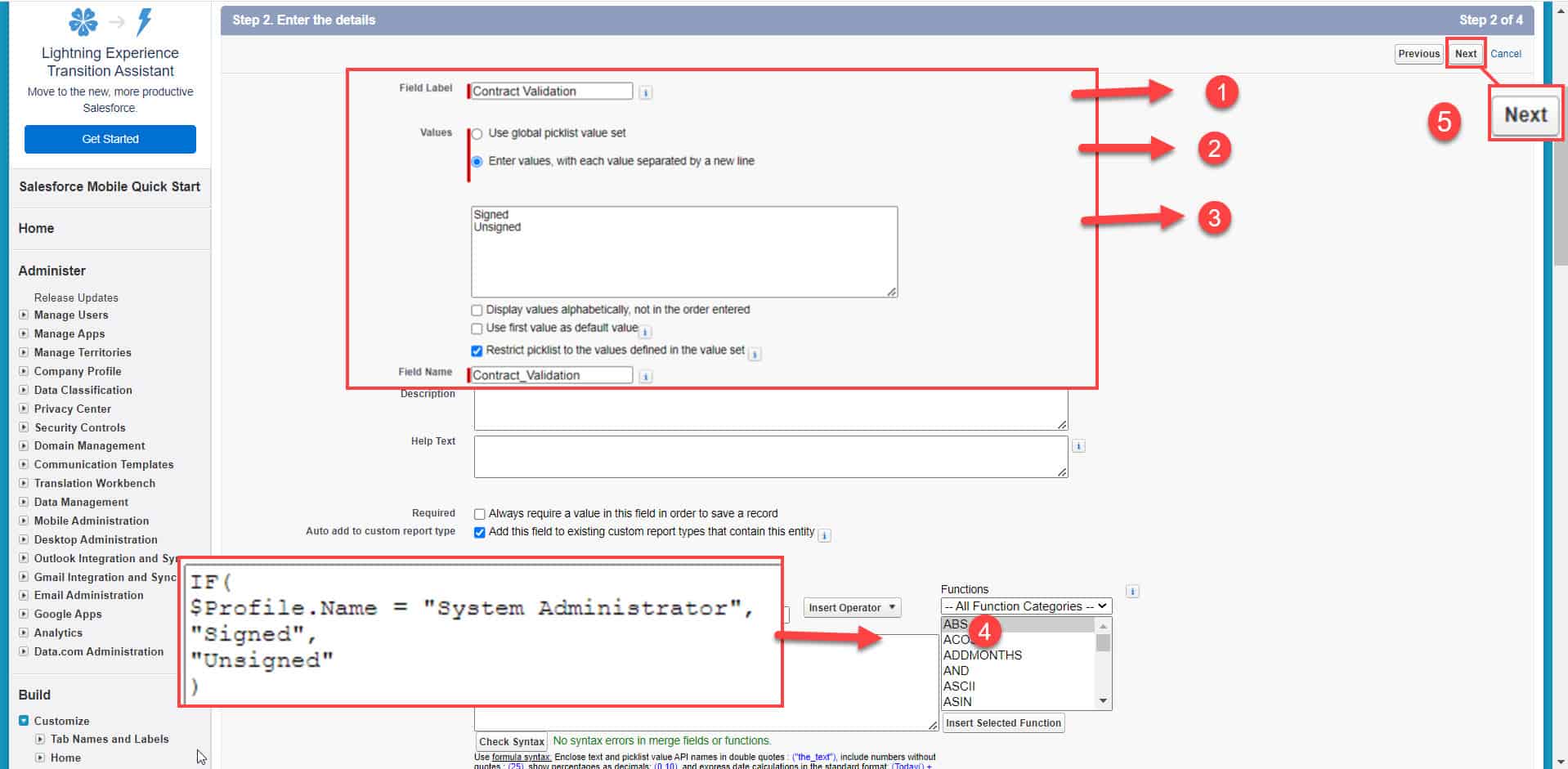 Salesforce Picklist Default Value Formula SalesForce FAQs