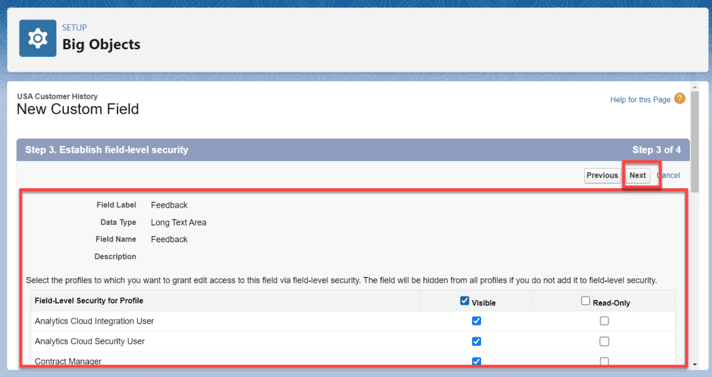 Salesforce Big Object SalesForce FAQs